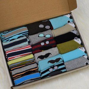 TeeHee Kids Boys Fashion Cotton Crew Socks NIB